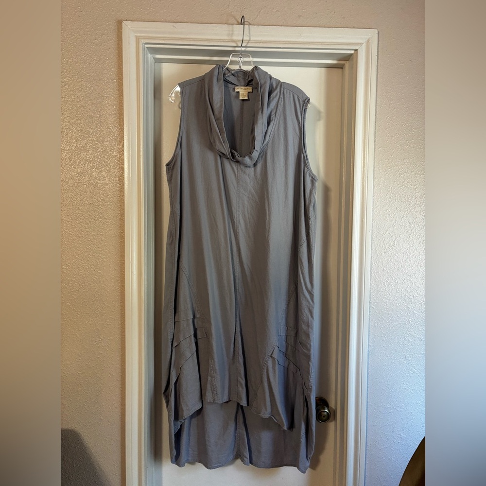 Cynthia Rowley Linen Midi Dress